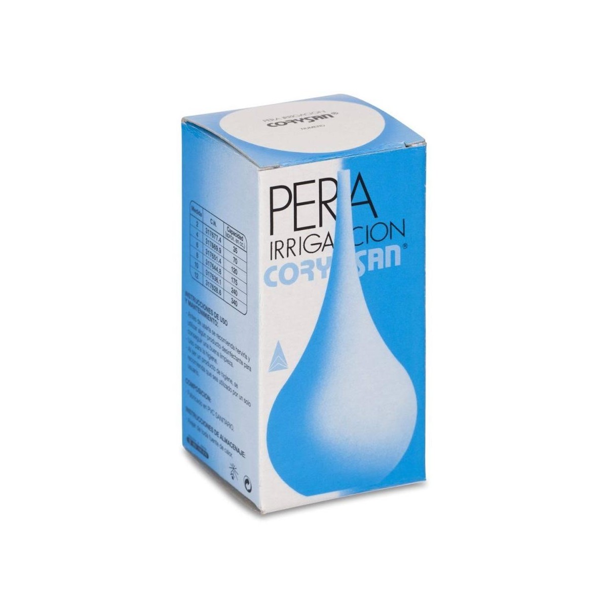 pera de irrigacion corysan goma n 12