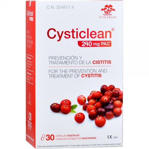 cysticlean 30 capsulas