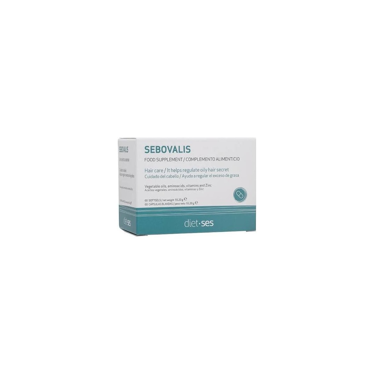 sebovalis 60 capsulas sesderma