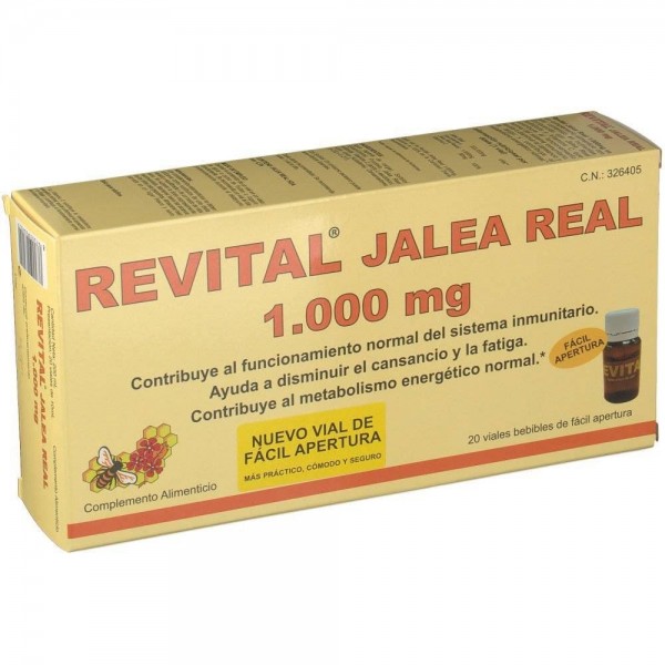 revital jalea real 20 ampollas
