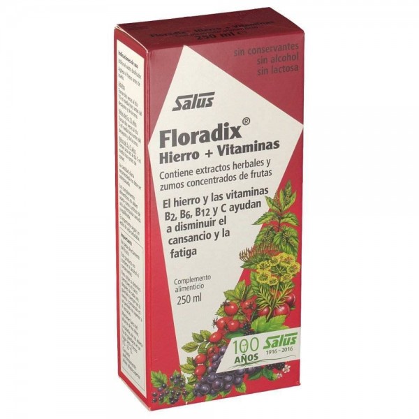 floradix hierro 250 ml salus