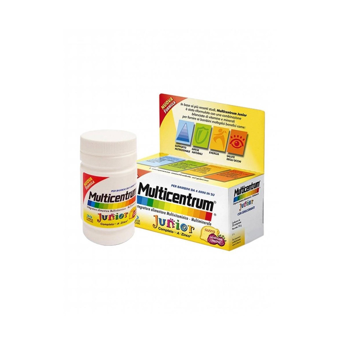 multicentrum junior 30 comprimidos