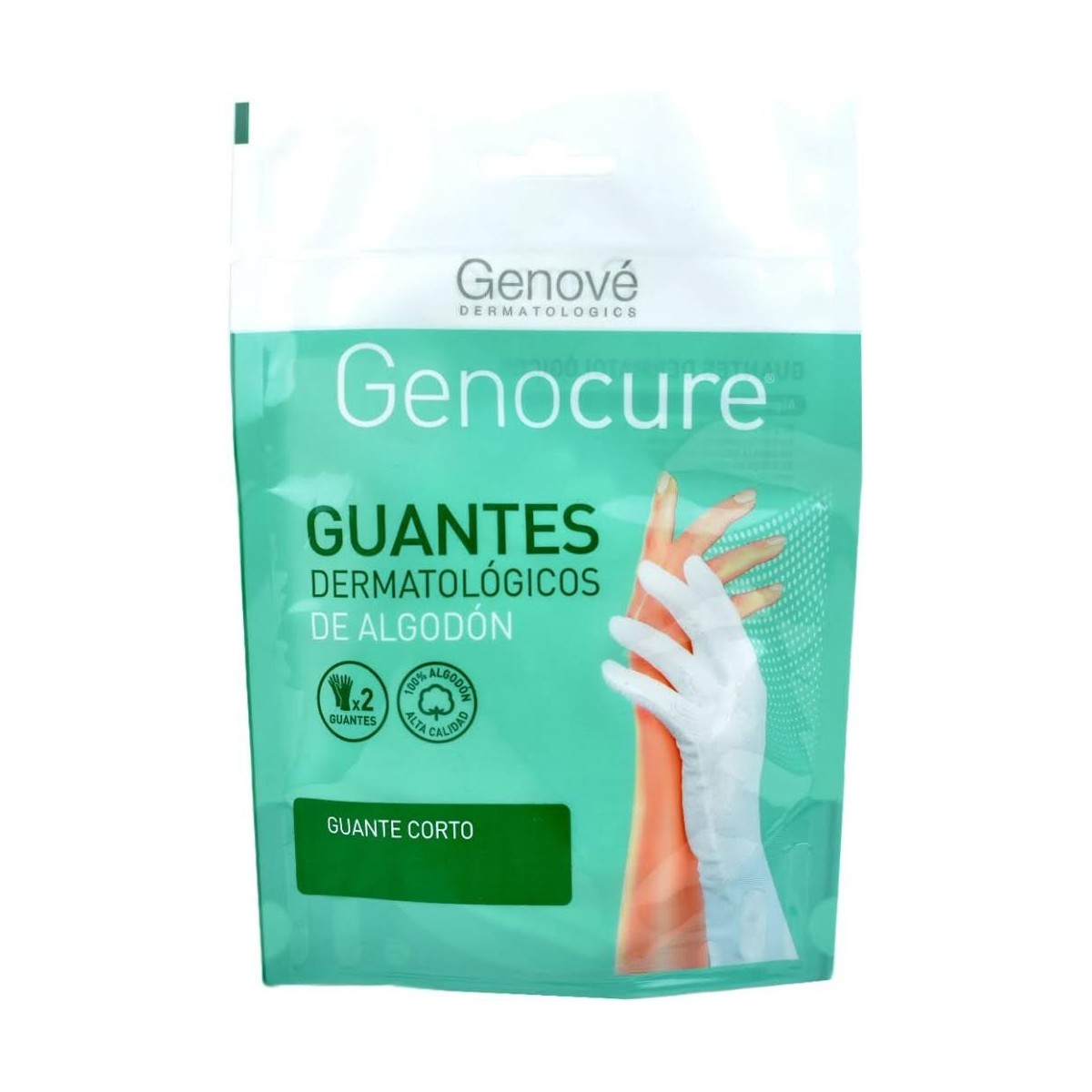 genove guantes algodon genocure t peq