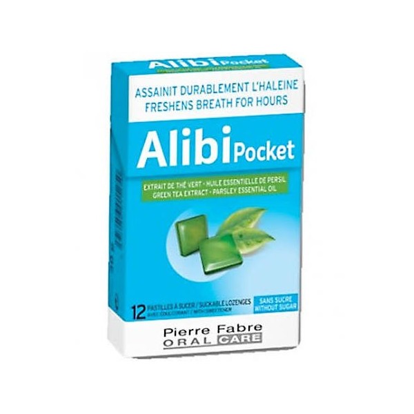 alibi pocket ext te verde 12 pastillas