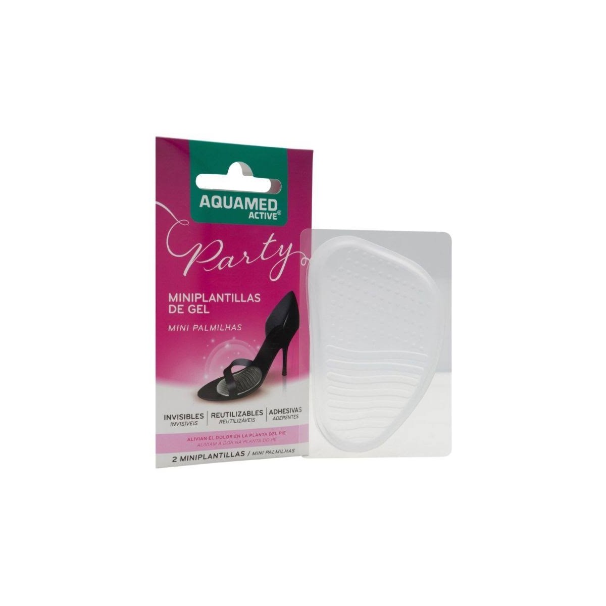 aquamed active gel miniplantillas 2 u