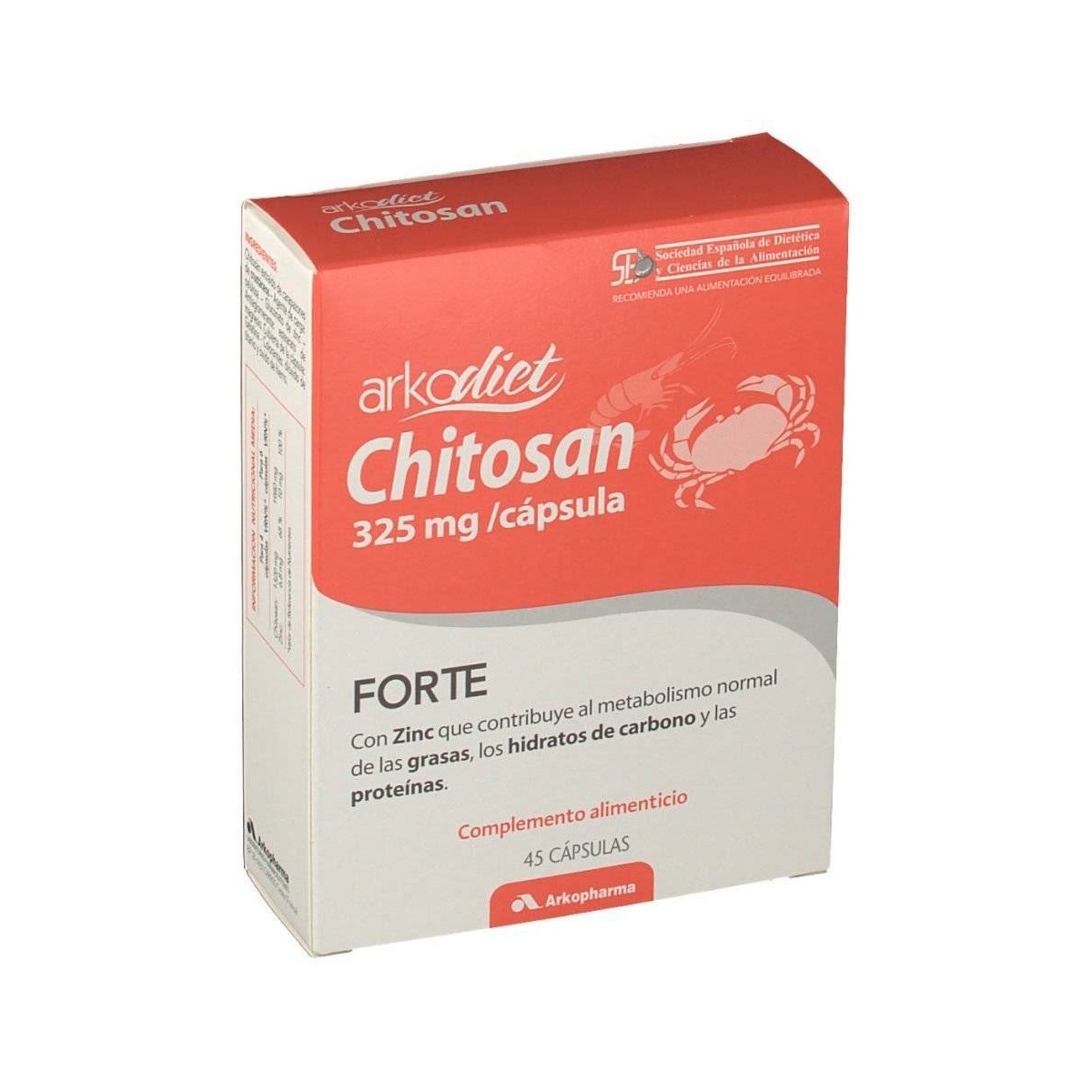 arkodiet chitosan forte 45 caps