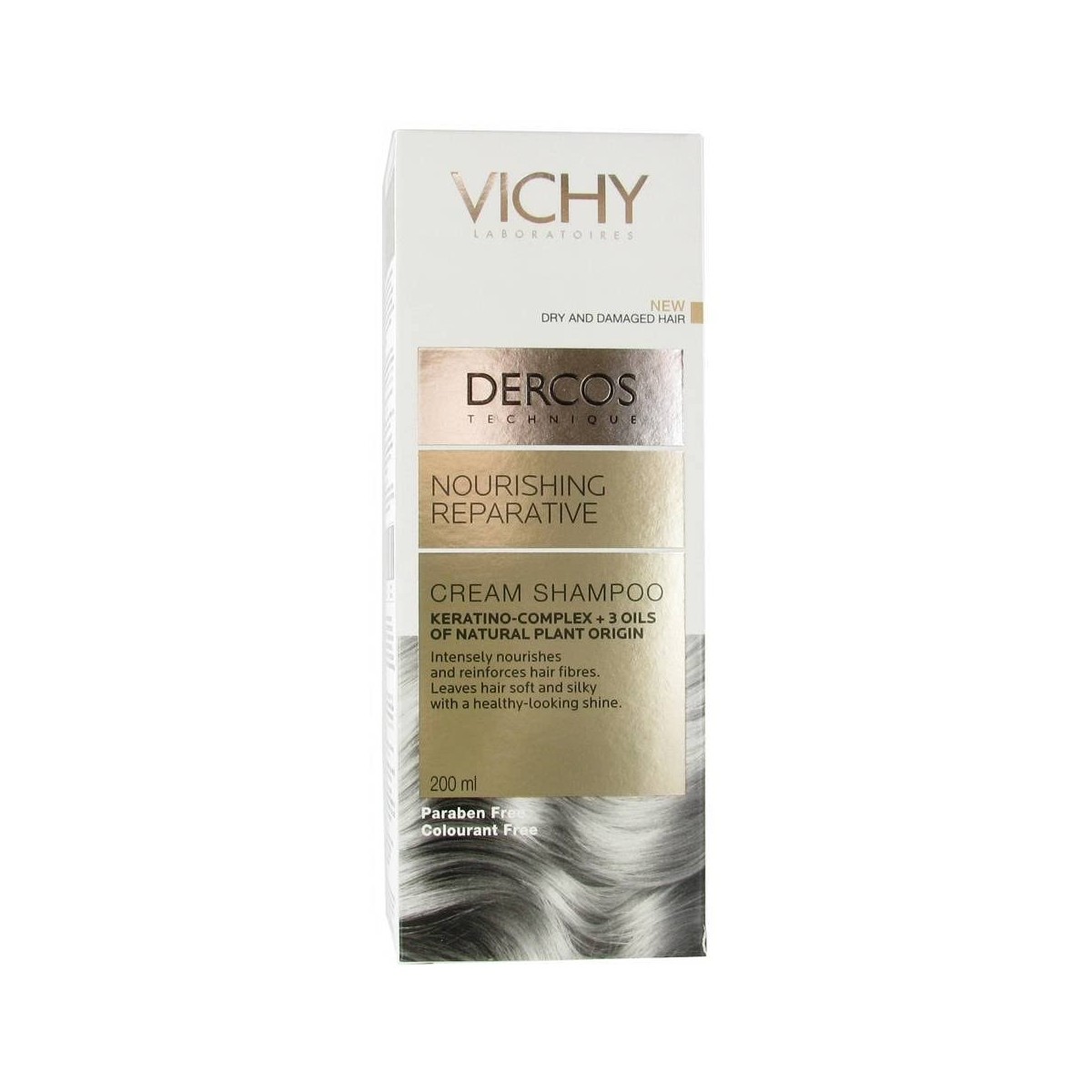 vichy dercos nutri reparador champu 200 ml