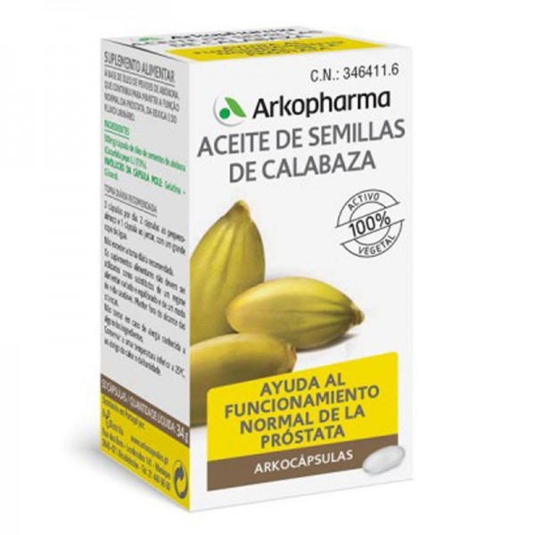 arkocaps calabaza aceite de semillas 50 capsulas