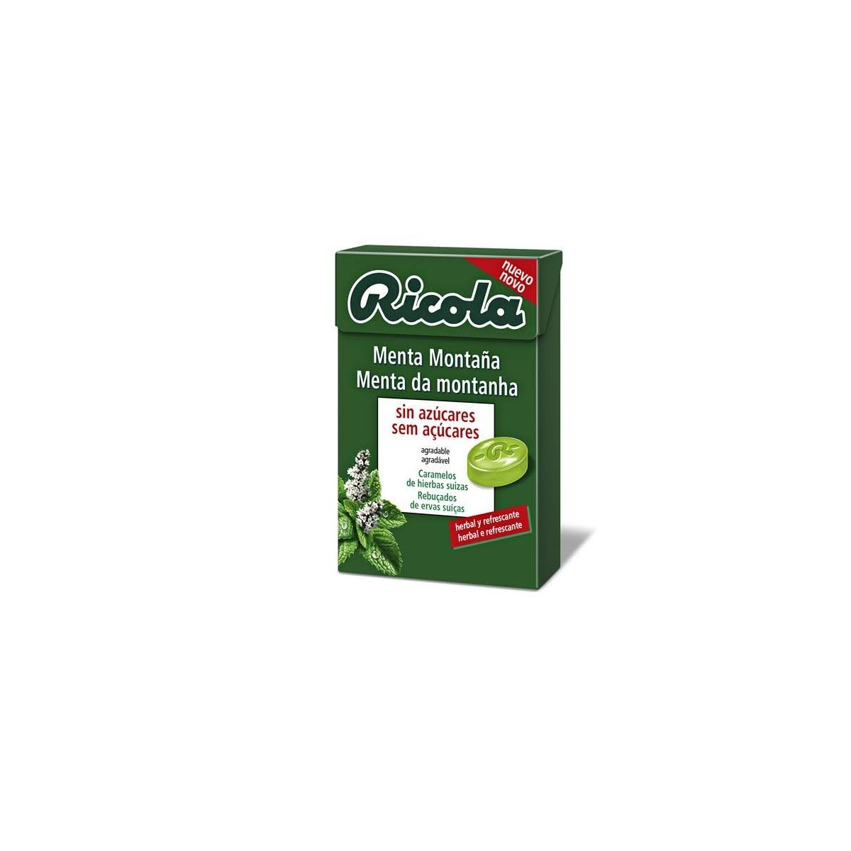 ricola caramelos menta montana 50 g