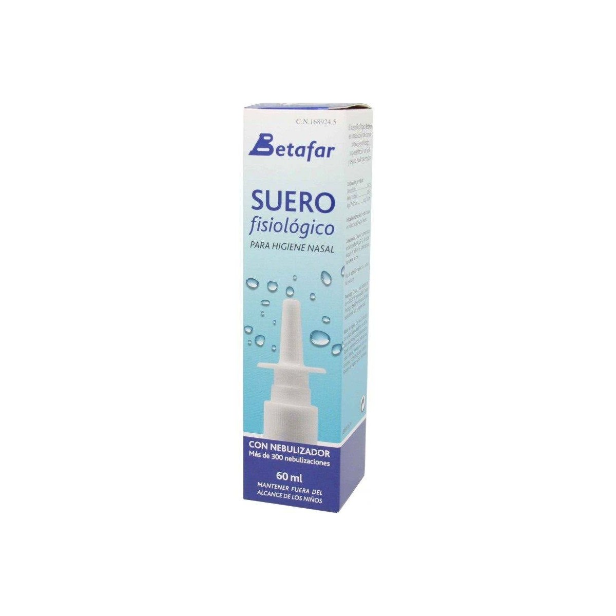 betafar suero fisiologico 60 ml