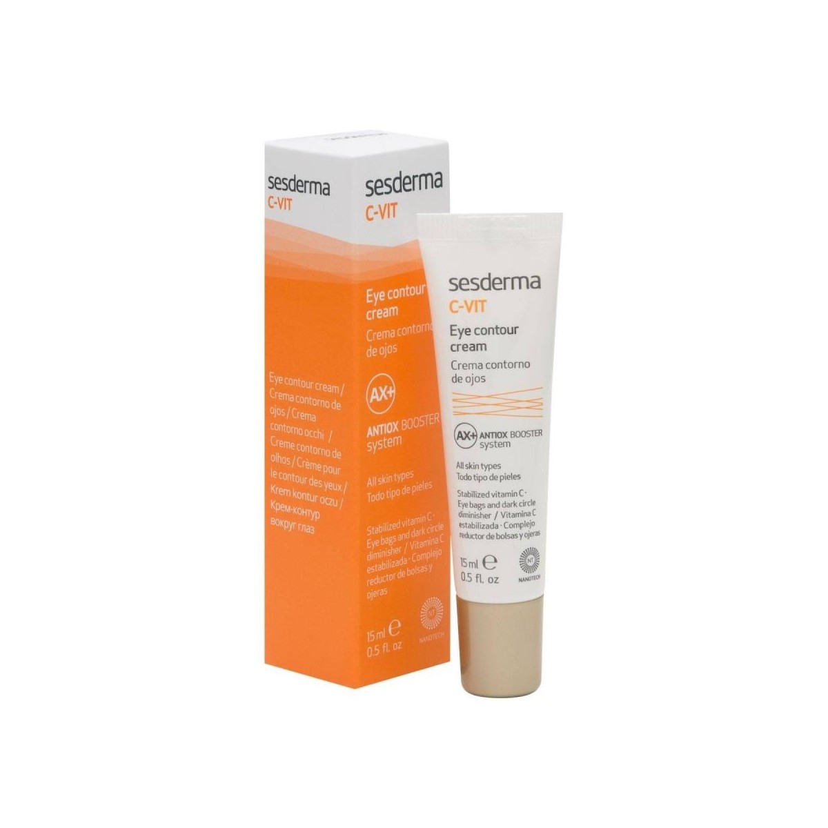 crema c vit contorno de ojos sesderma 15ml