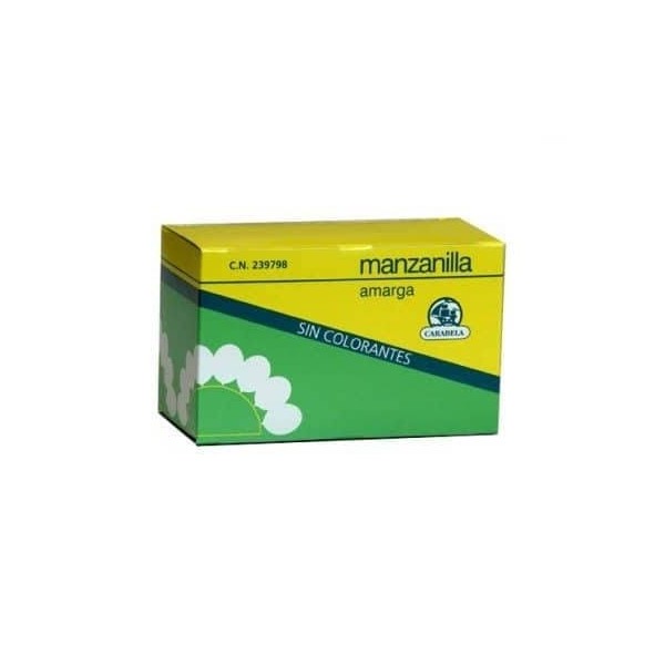 manzanilla amarga carabela 15 filtros