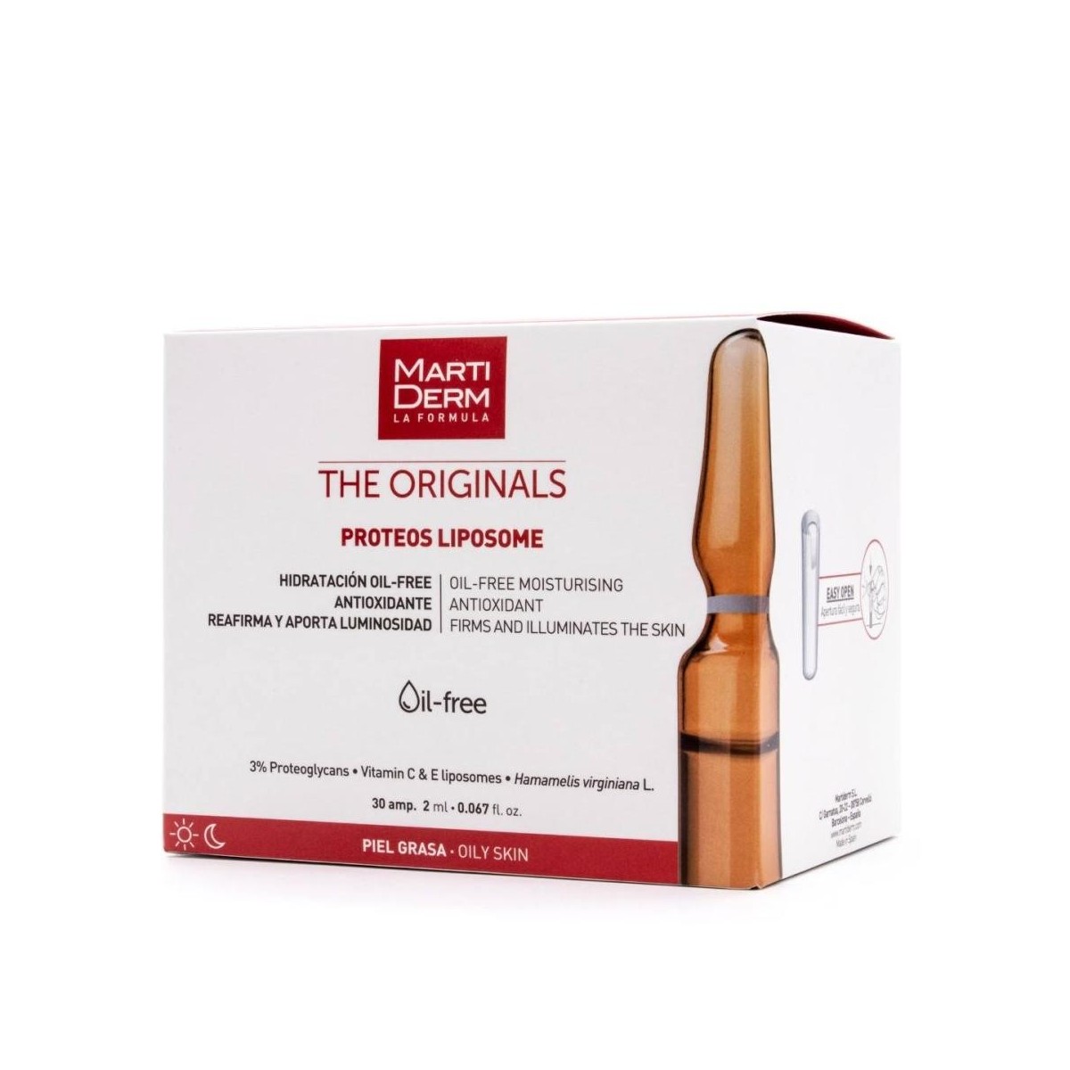 martiderm 30 ampollas liposomas