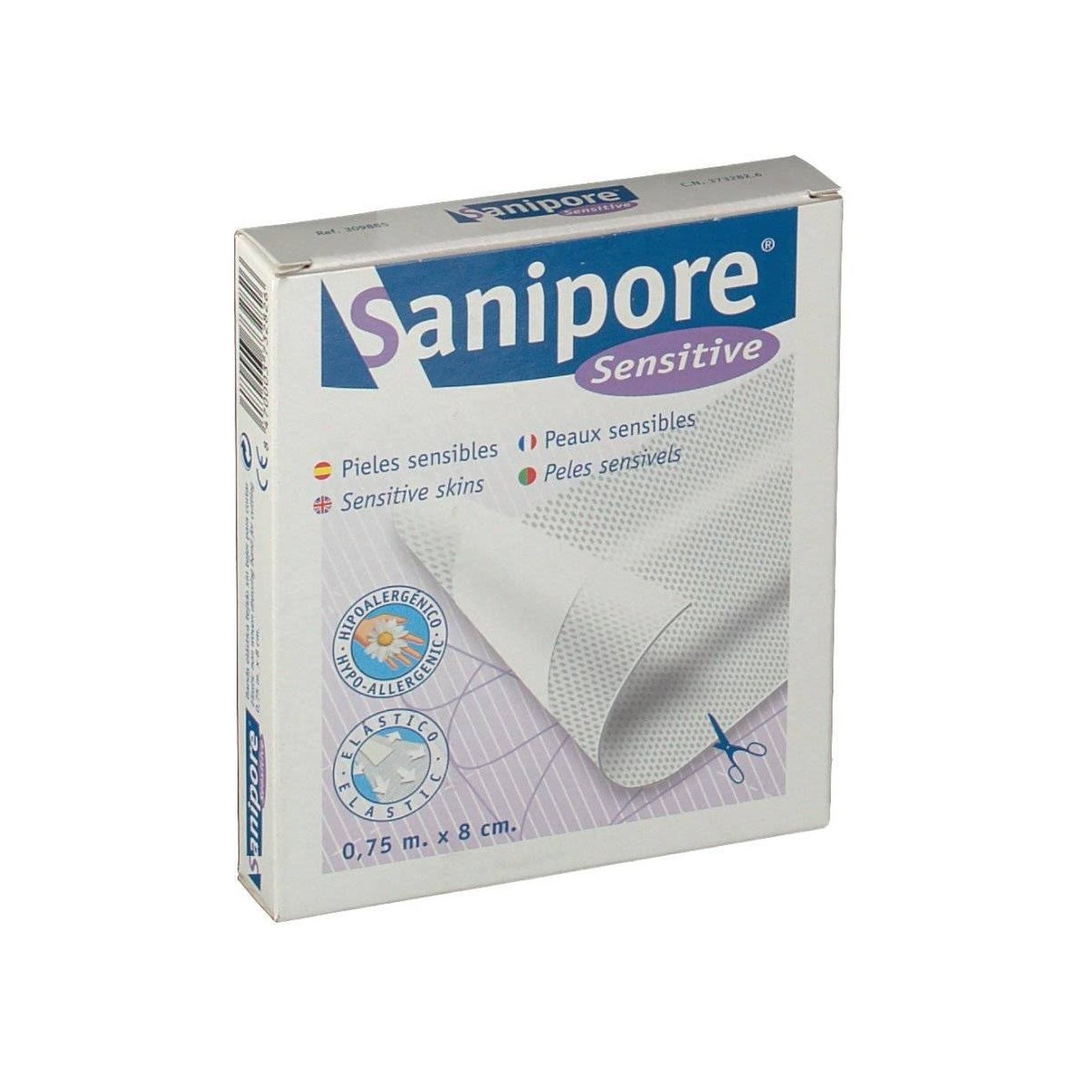 sanipore sensitive 075m x 8 cm