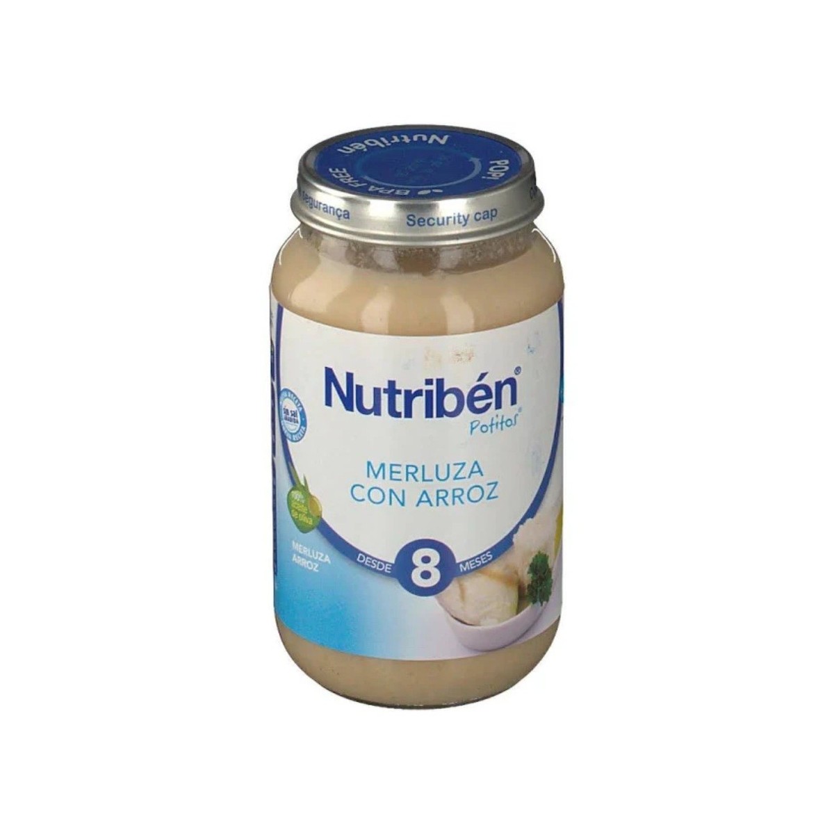 nutriben merluza con arroz 250 g