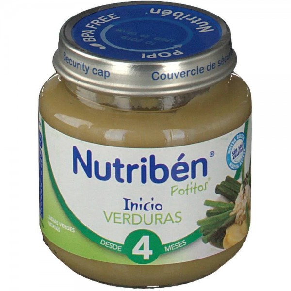 nutriben inicio a la verdura 130 g