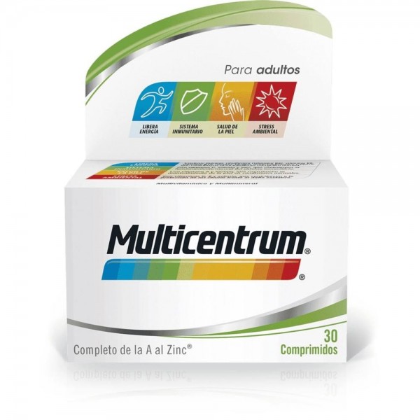 multicentrum 30 comprimidos