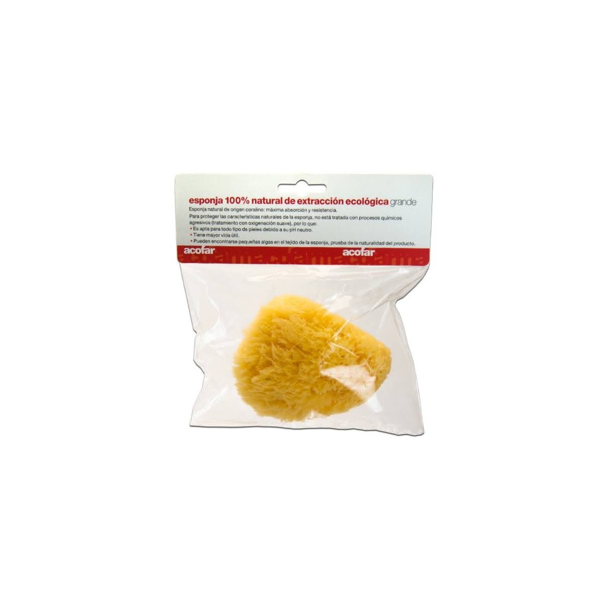 acofar esponja natural grande