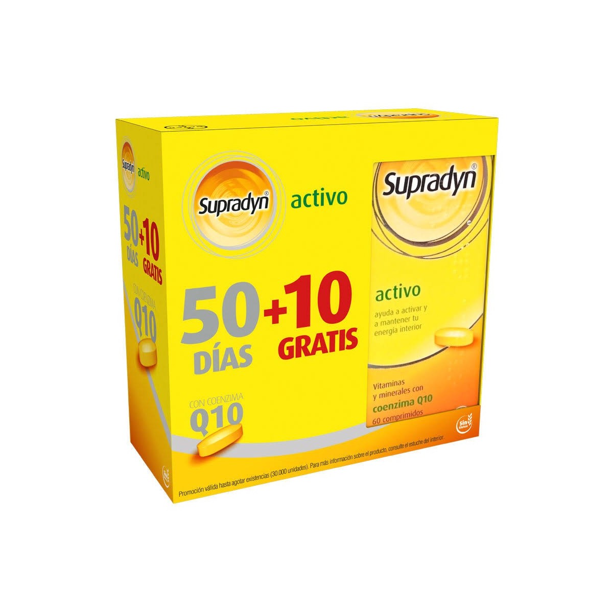 supradyn activo 50 comprimidos 10 gratis