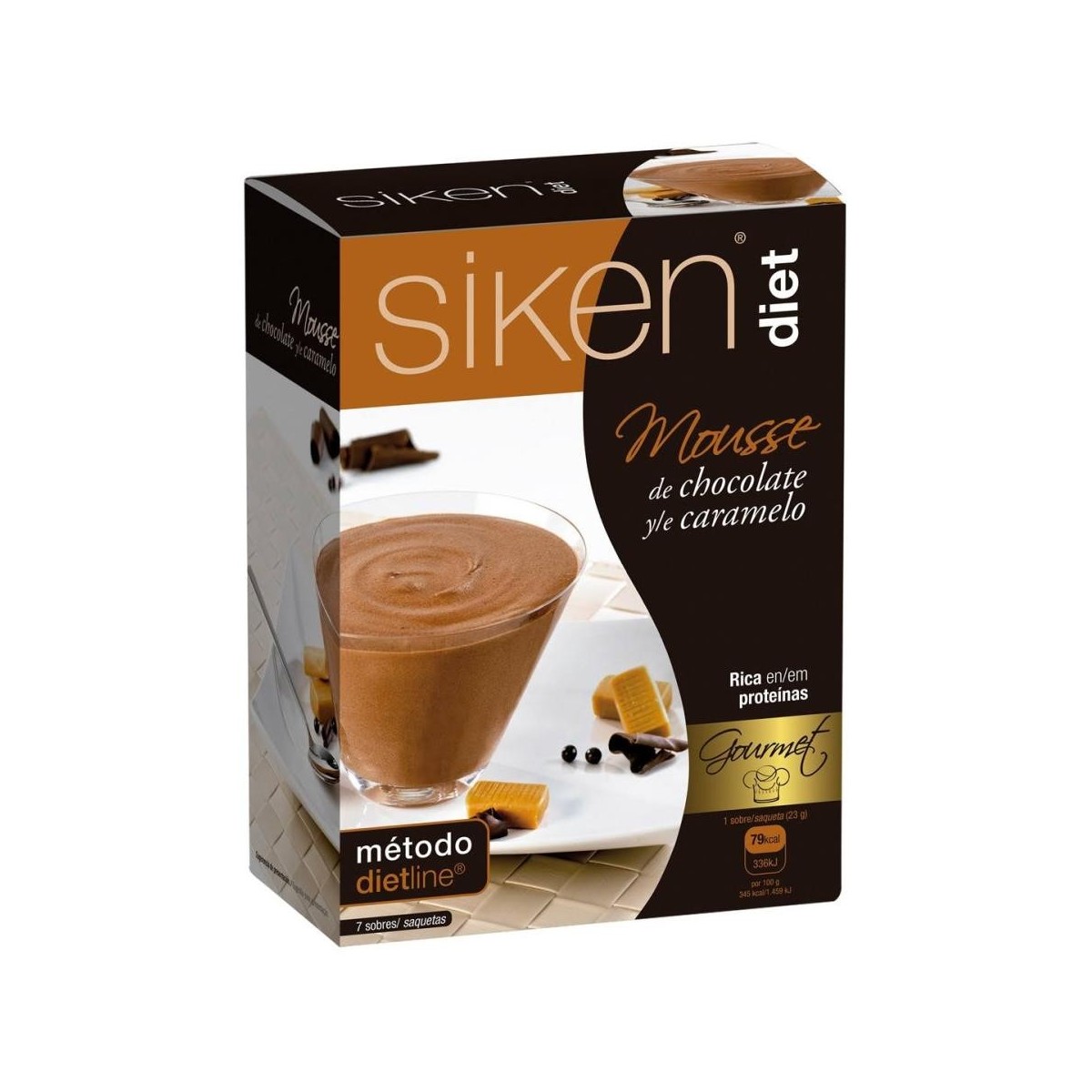 siken diet mousse de chocolate 7 sobres