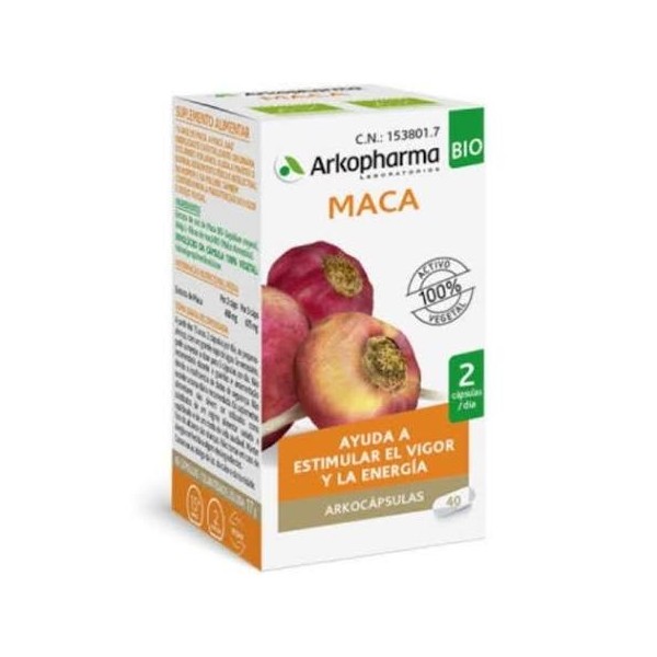 arkocaps maca 45 capsulas