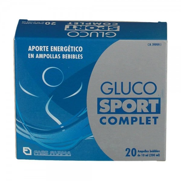 glucosport complet 20 ampollas bebibles
