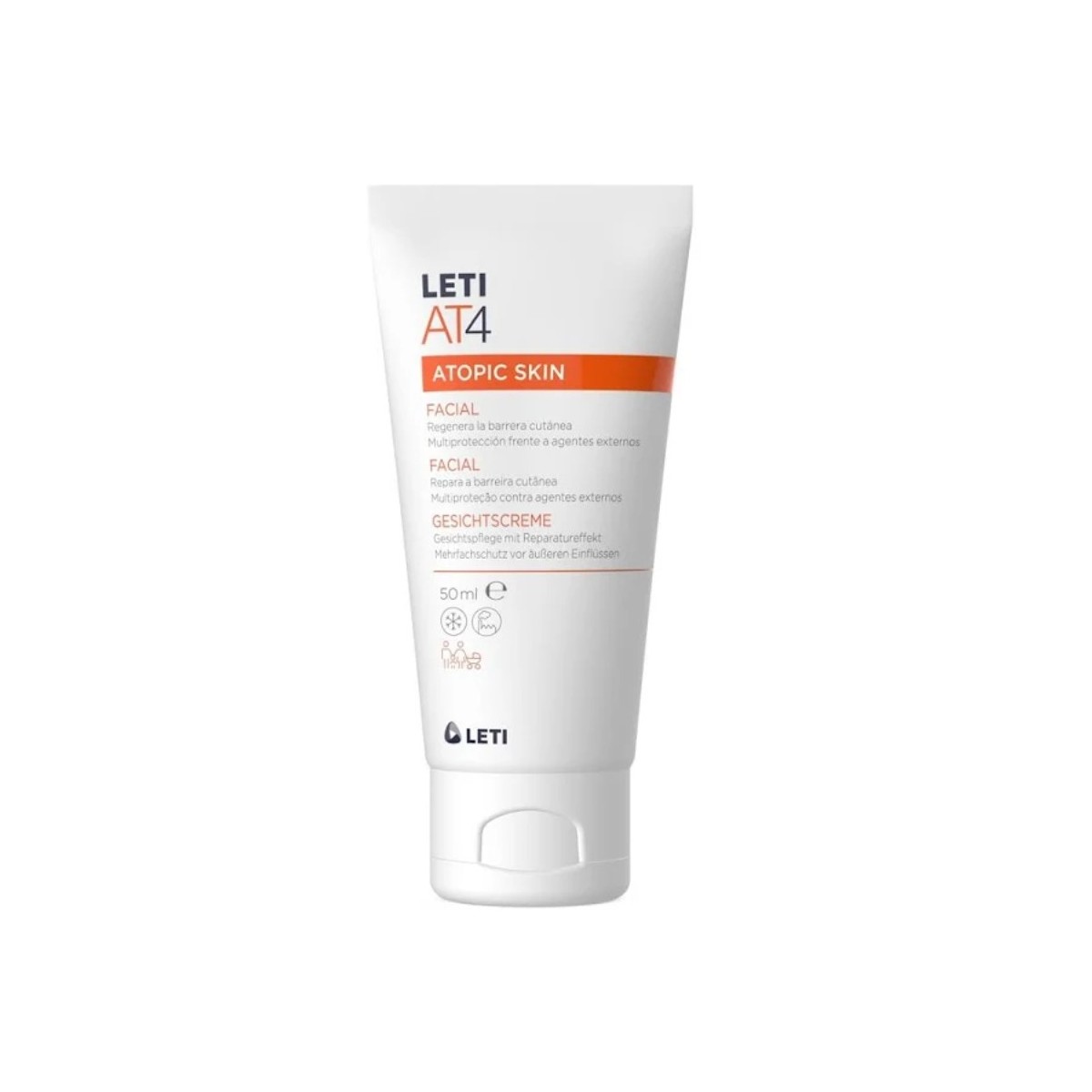 leti at4 crema facial 50 ml