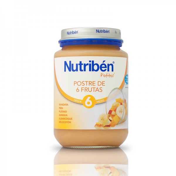 nutriben postre de 6 frutas 200 g
