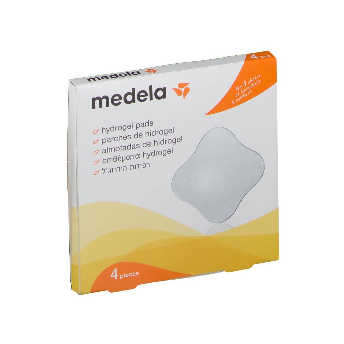 medela parches de hidrogel 4 u