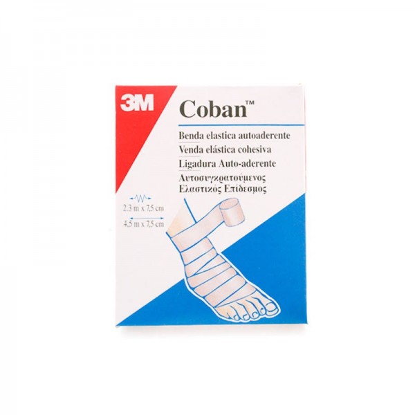 coban venda cohes elas blanca 45mx75cm