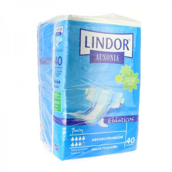 panal lindor elastico noche talla pequena 80 uni