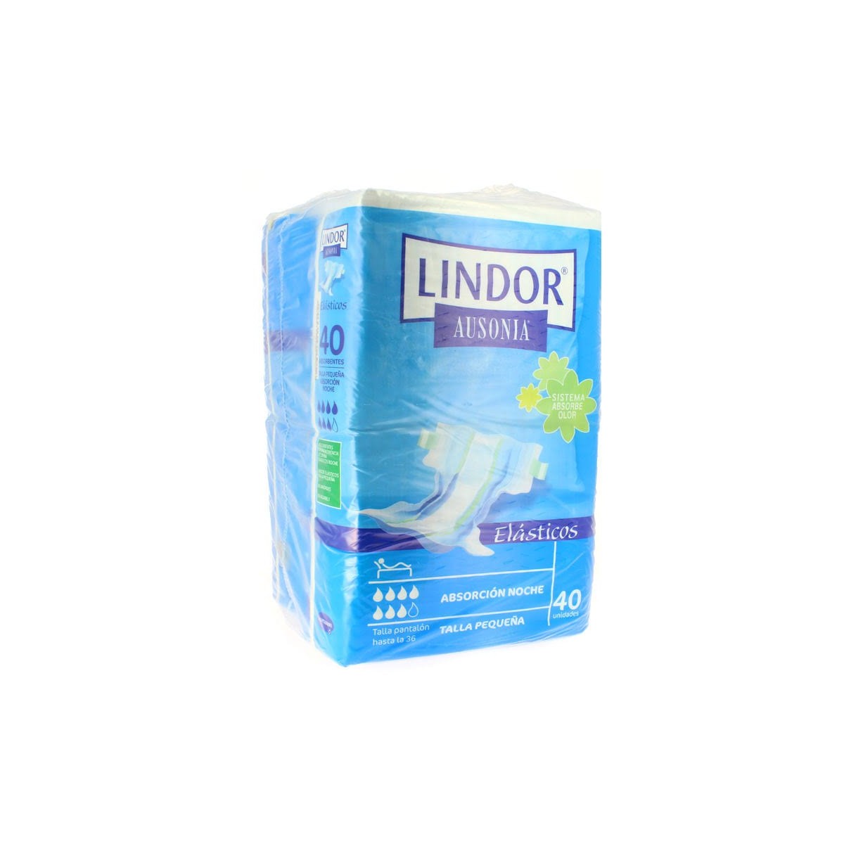 panal lindor elastico noche talla pequena 80 uni