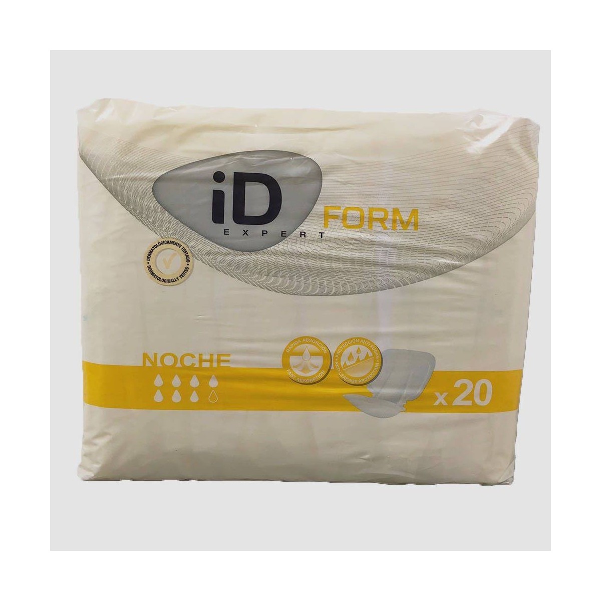 id expert form absorbentes noche 80 uds