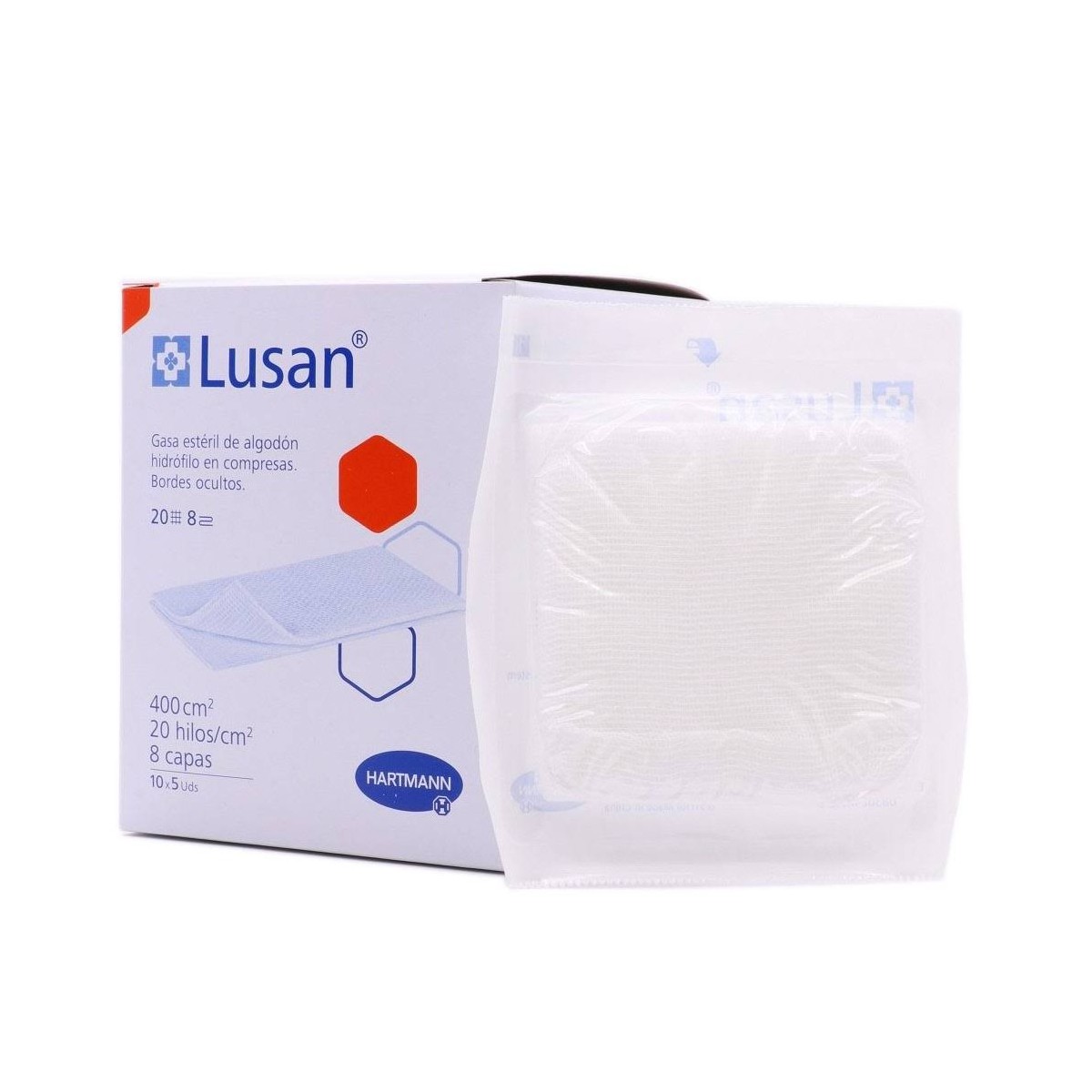lusan gasa esteril 50 u