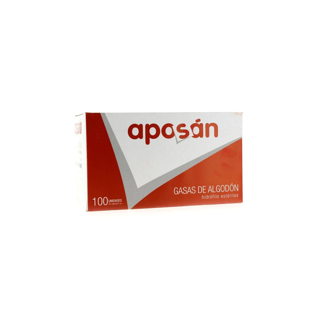 aposan compresa esteril 100 unidades