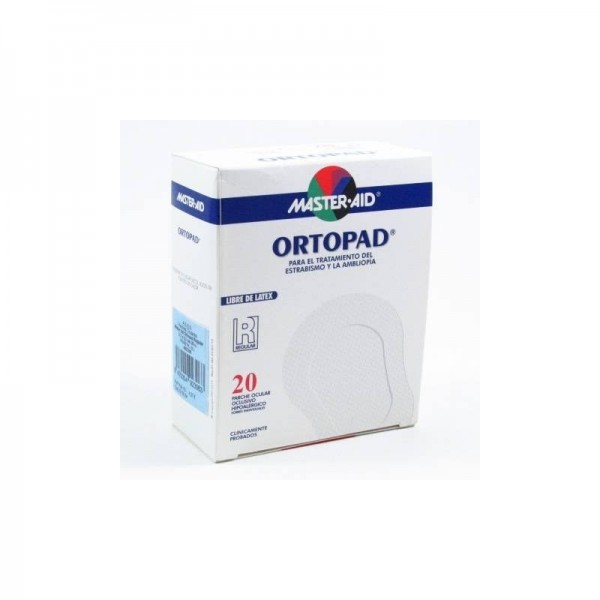 ortopad parche ocular regular 20 unidades