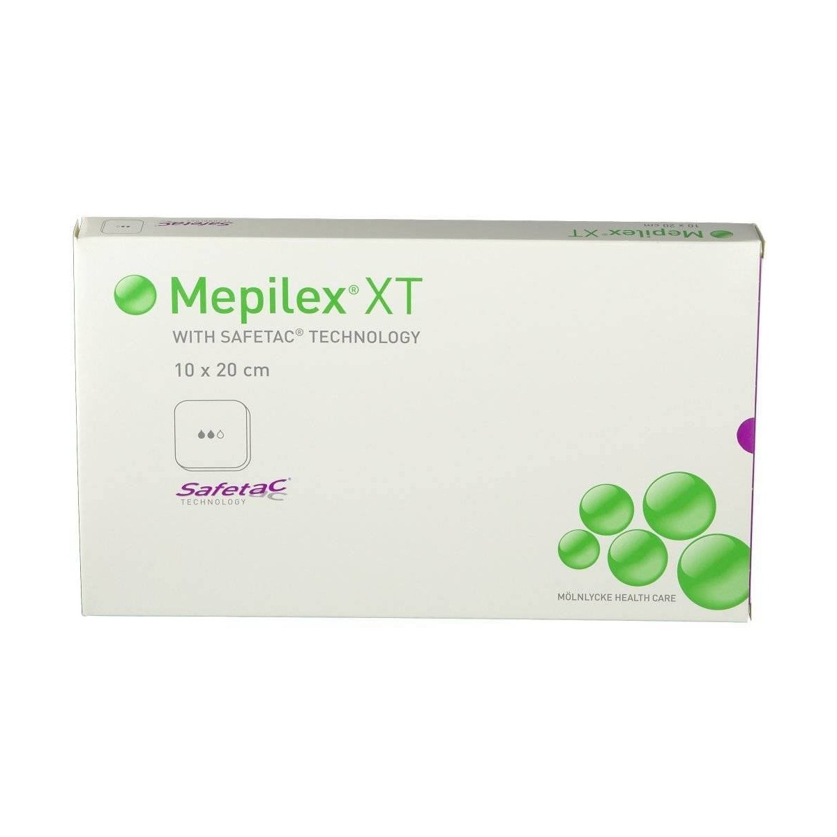 mepilex xt 10x20 cm 3 u