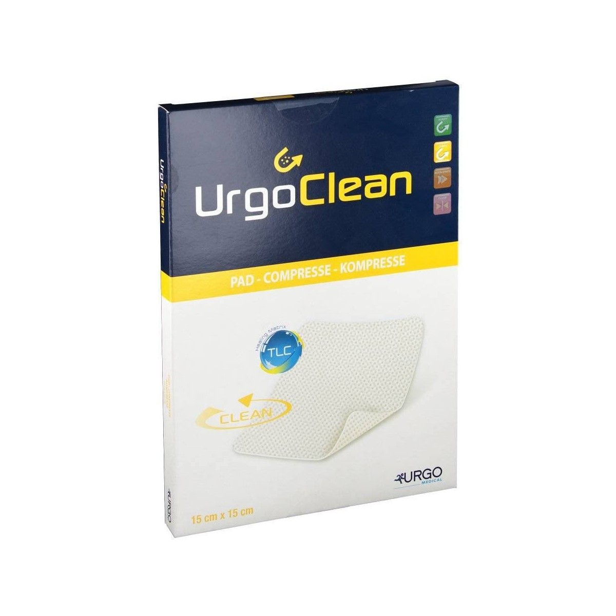 urgoclean aposito esteril 15 x 15 cm