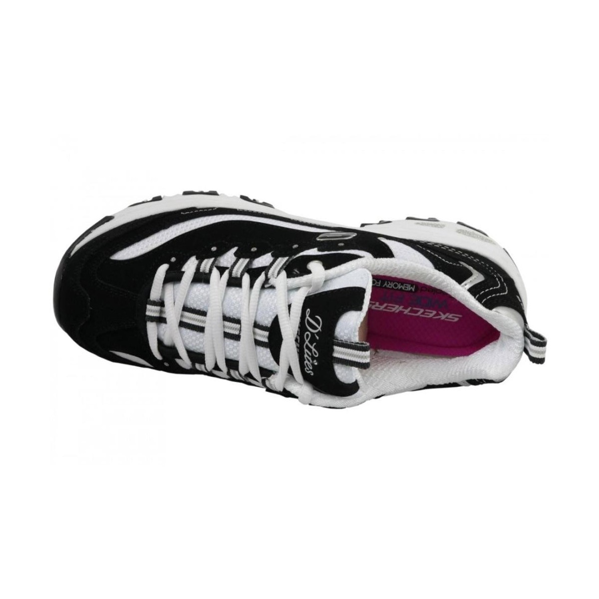 skechers zapatillas dlites mujer negro 39