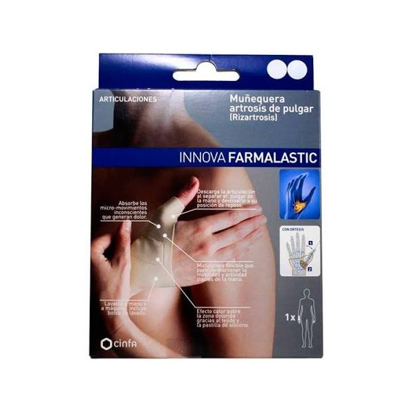Muñequera Rizartrosis Artrosis de pulgar Farmalastic