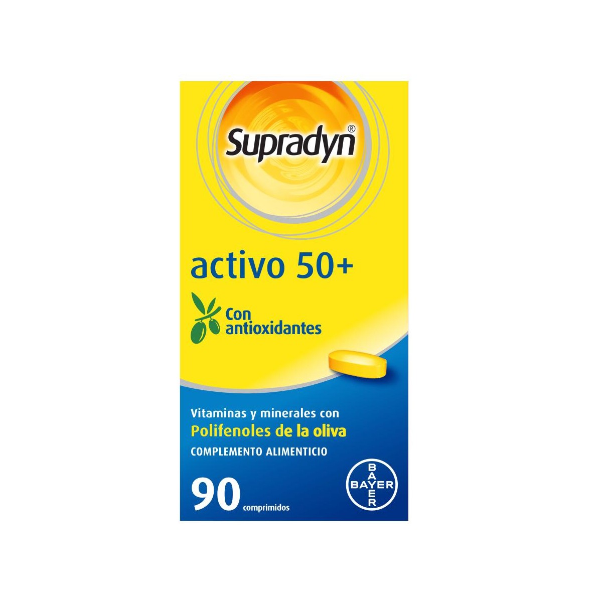 Supradyn Activo 50+ 90 comprimidos