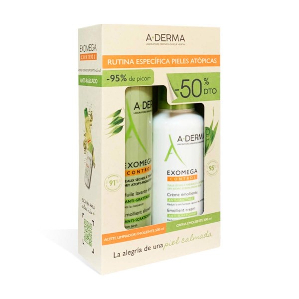 Pack Exomega crema + aceite lavante 50%dto