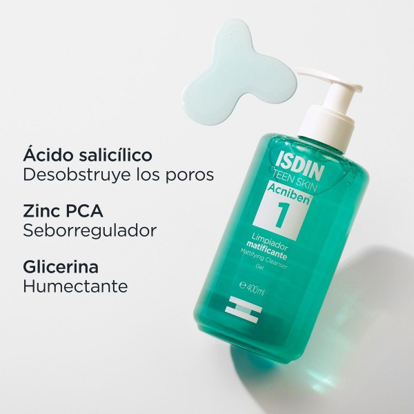 ACNIBEN GEL LIMPIADOR MATIFICANTE 400ML 2