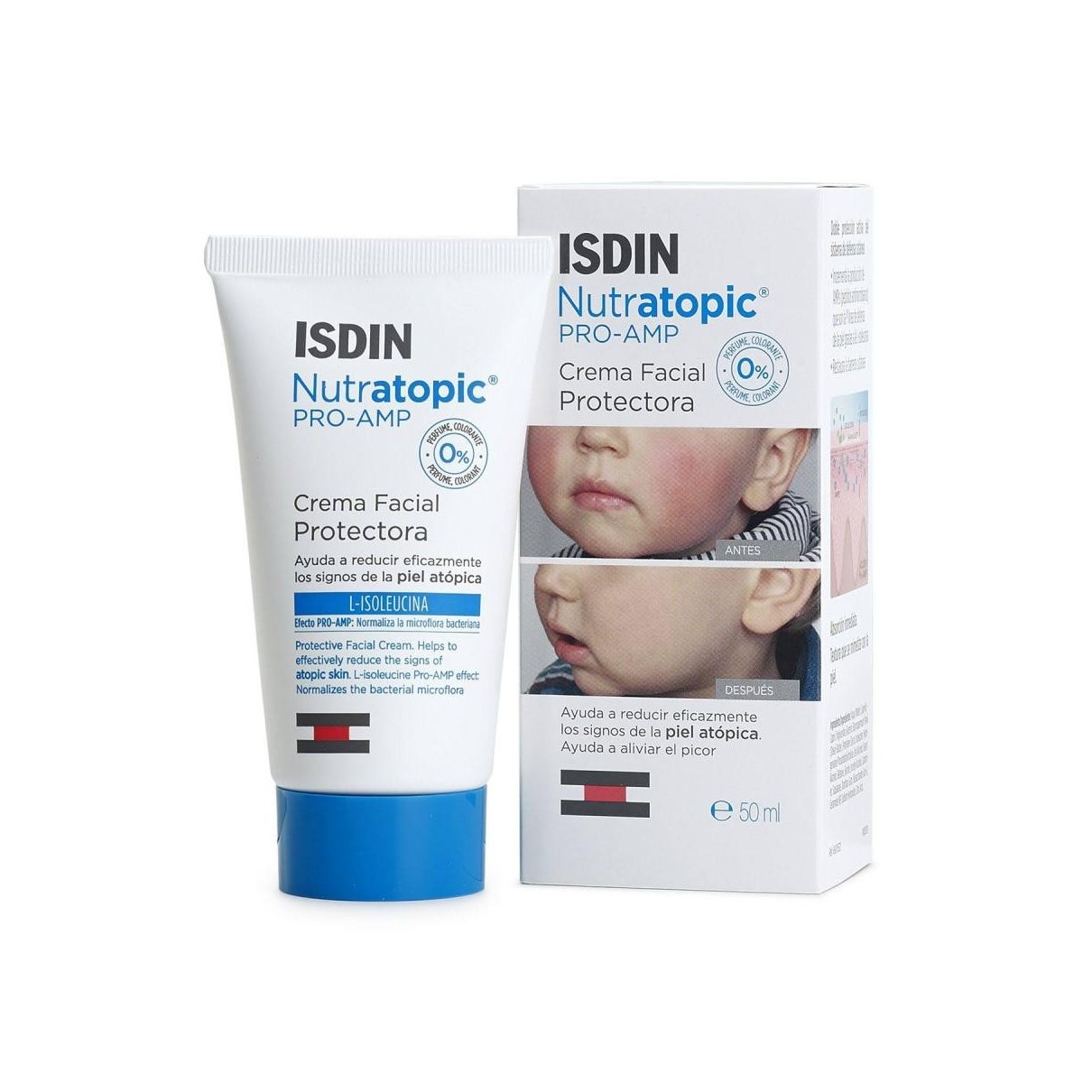 nutratopic pro amp crema facial 50 ml