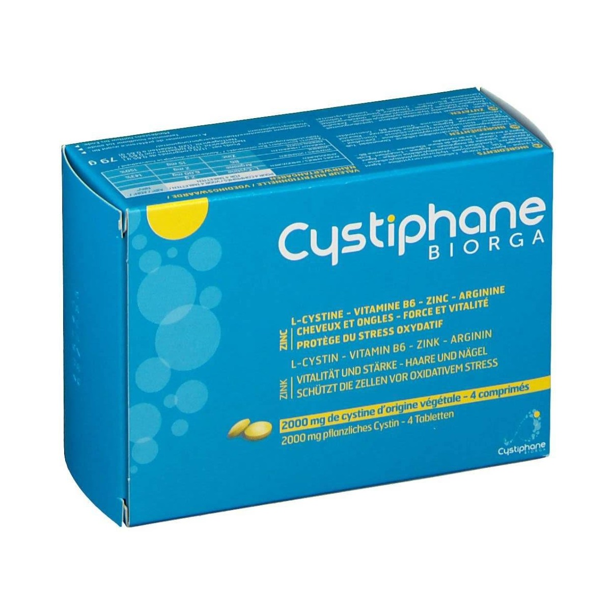 cystiphane 120 comprimidos